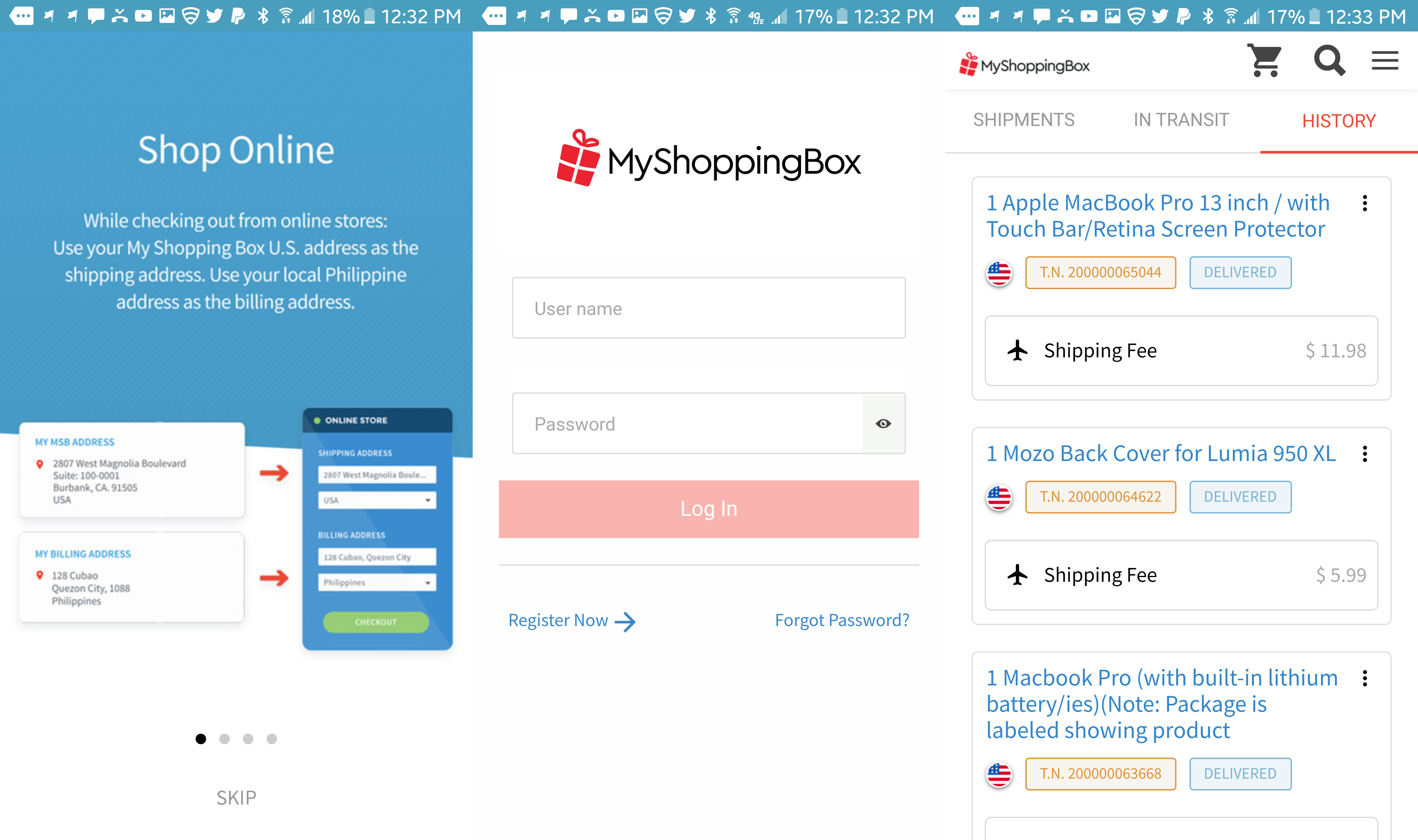 My Shopping Box New Mobile App for Android and iOS