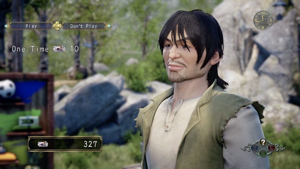 pail toss betting in shenmue 3