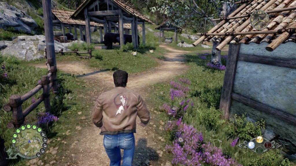 path to secret fishing spot in shenmue 3