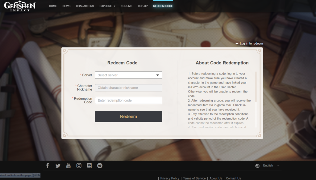 How to Redeem Codes on Genshin Impact (August 2021) – GamingPH.com